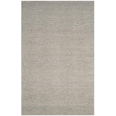 Safavieh 5 x 8 ft. Natura Hand Woven Medium Rectangle Area Rug, Silver NAT620C-5